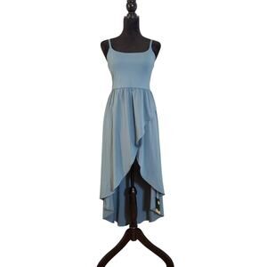 HALARA NWT Breezeful High-Low Flowy Midi Dress, Size Medium